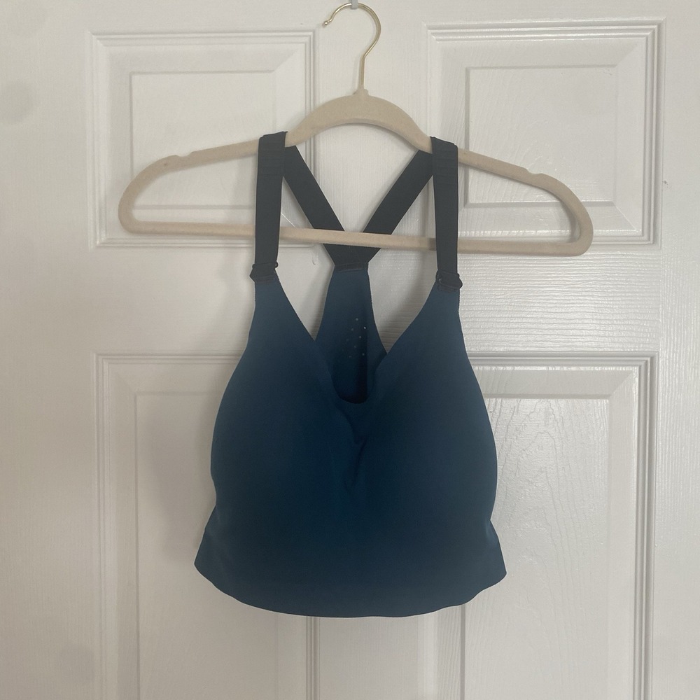All In Motion Wireless Sports Bra XXL Blue Green Teal